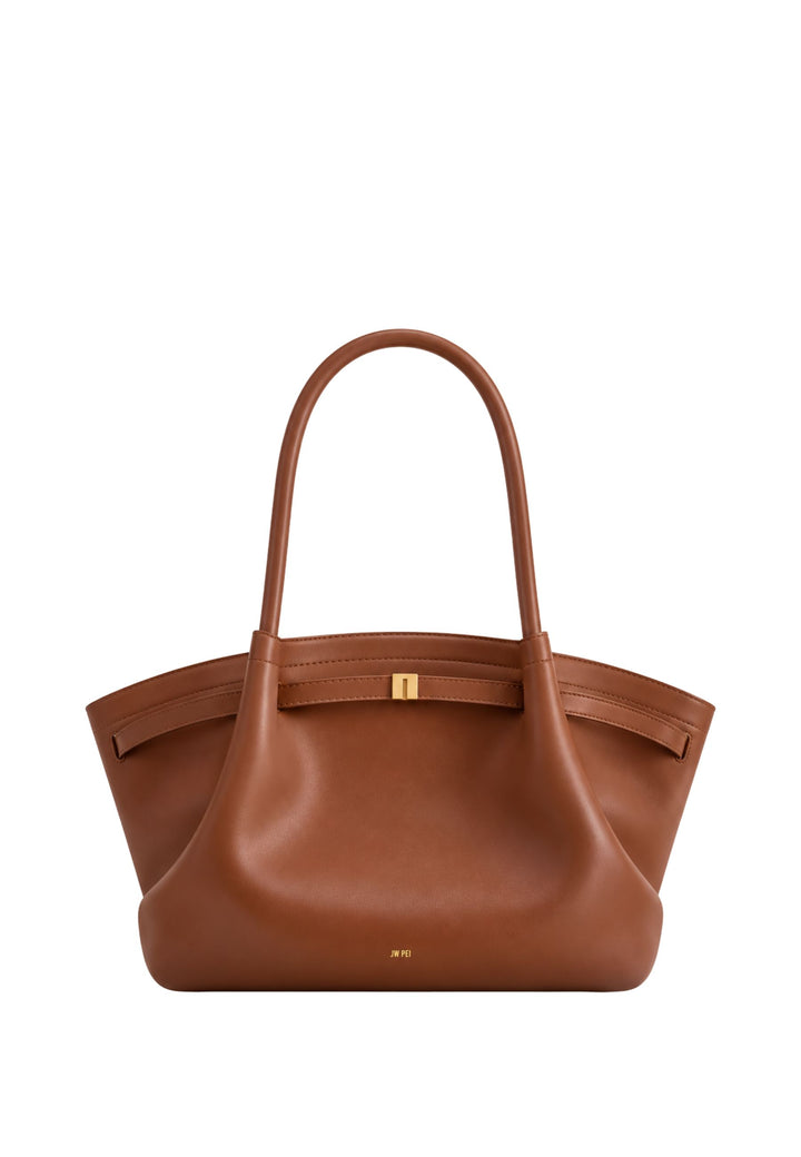 JW PEI Großer Shopper Hana Braun