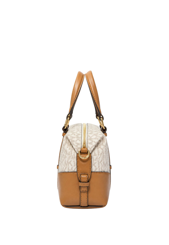 Michael Kors Teddi Mini pehmeä olkalaukku beige