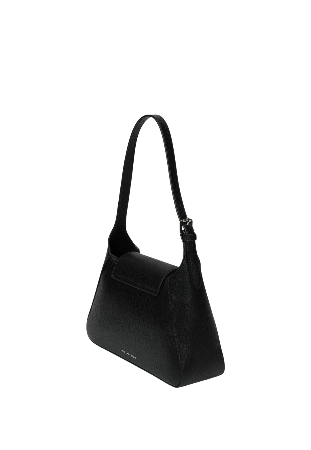 Karl Lagerfeld Sac Bandoulière Métal Zippé Noir