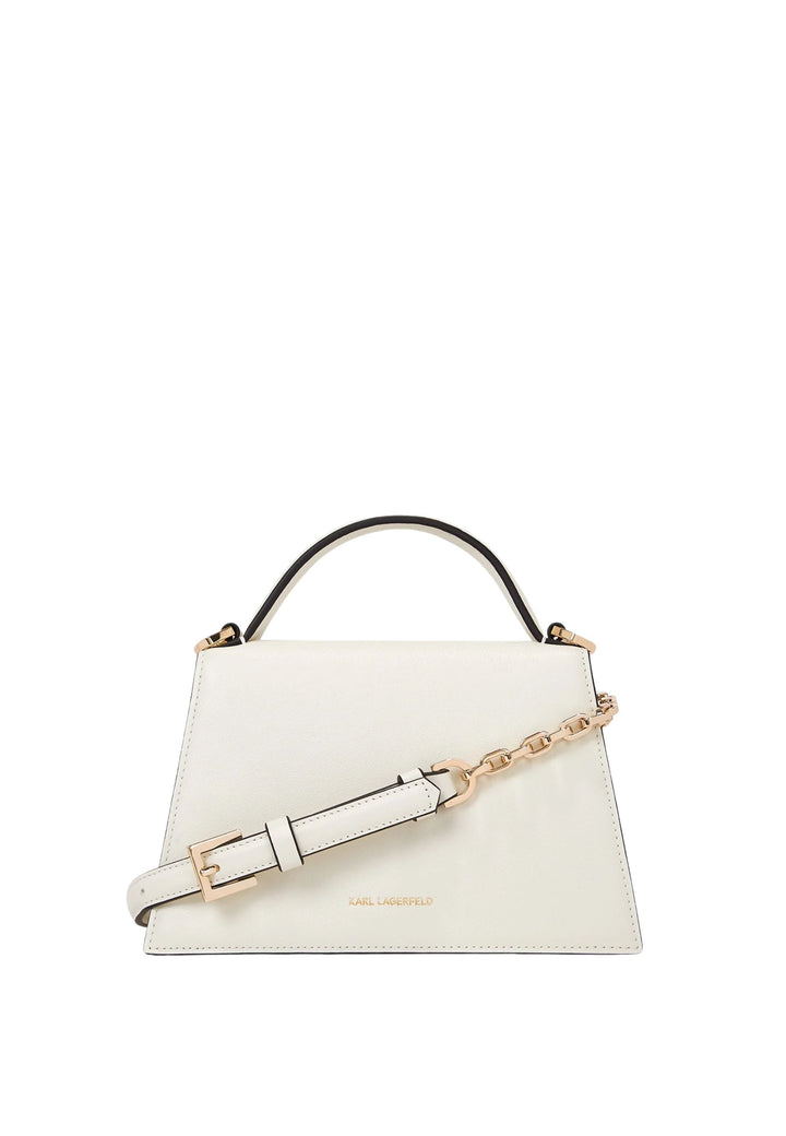 Karl Lagerfeld Shoulder Bag Essentials A1W30038 White