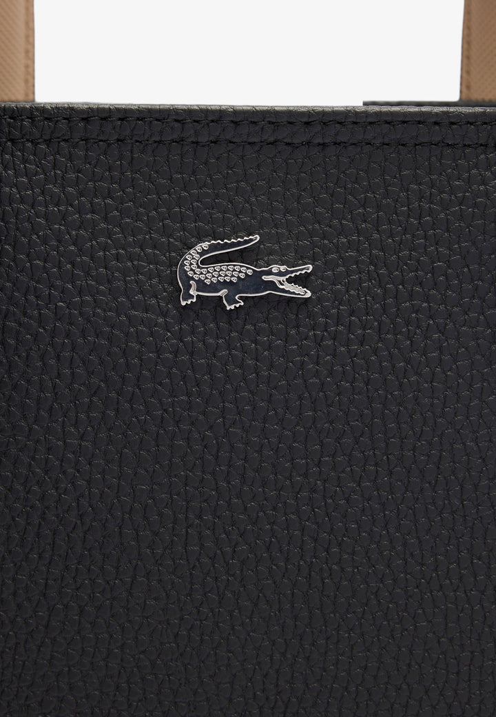 Lacoste Shoppingväska Anna NF4929AA Svart Krema