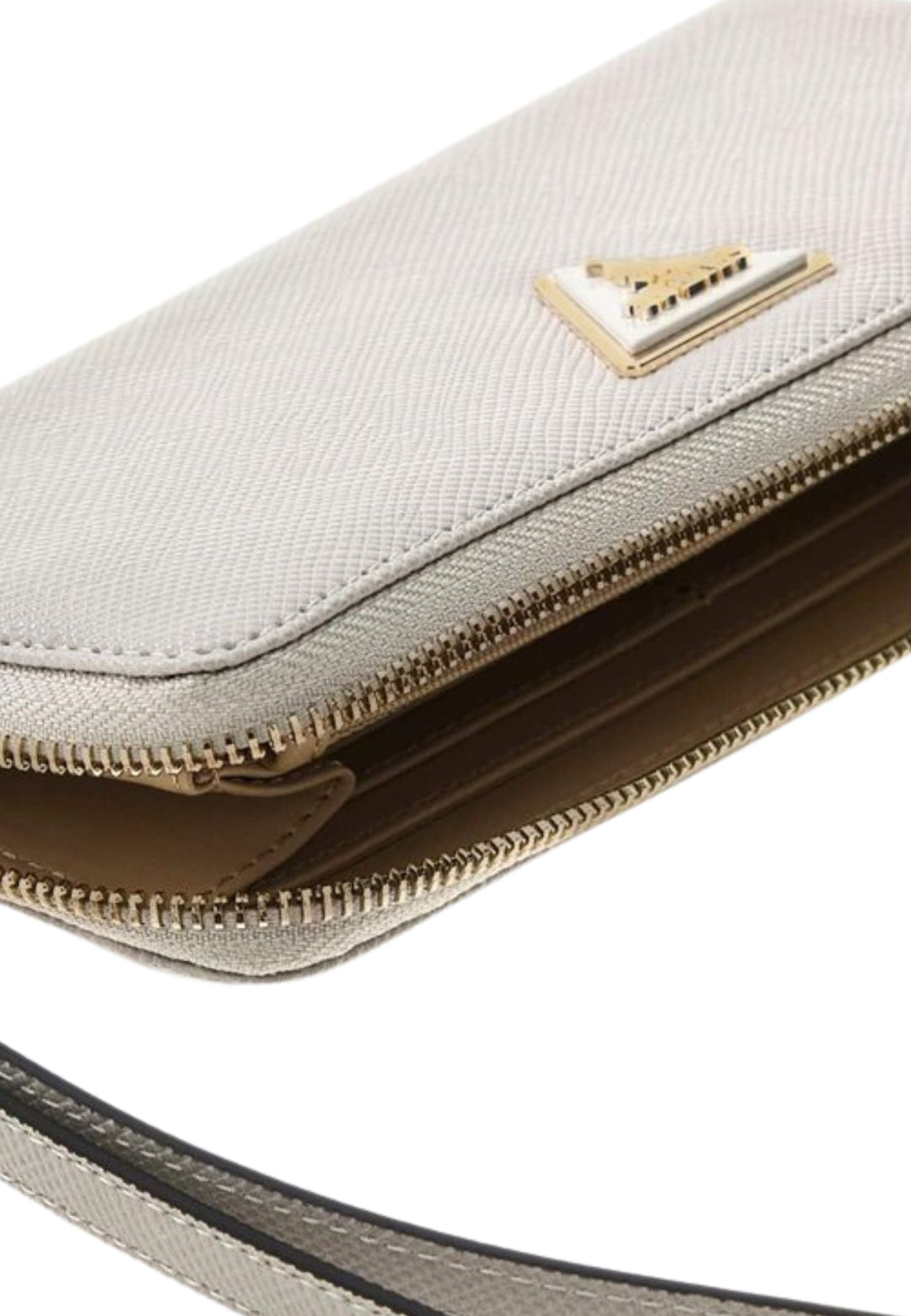 Guess Portmonni Laurel Medium Zip BG8500146 Crème