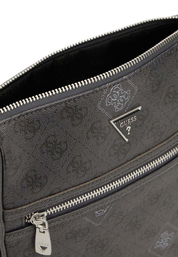 Guess Mochila Milano Crossbody Dou Negro\Blanco MICTP5417