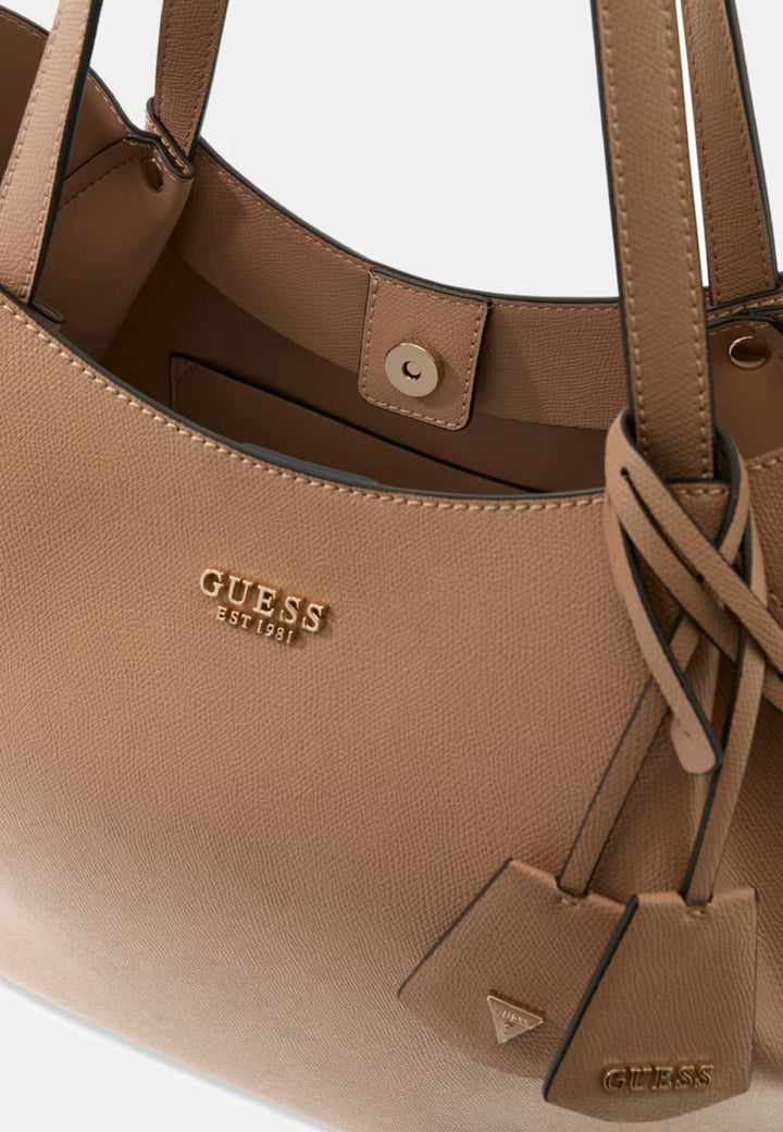 Guess Torba Tote Noelle 2-en-1 Beżowa