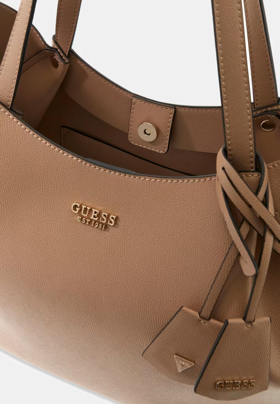 Guess Torba Tote Noelle 2-en-1 Beżowa
