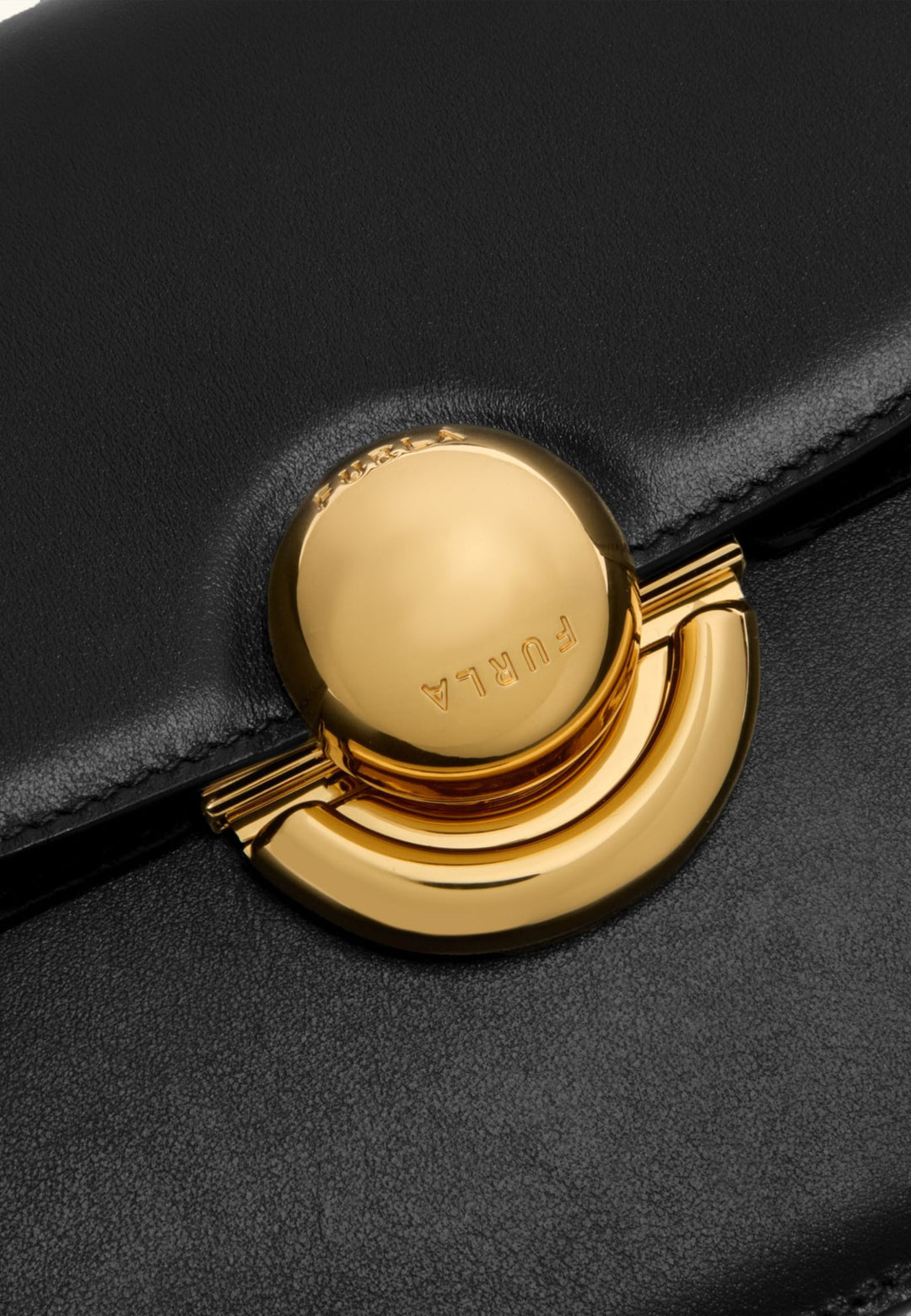 Furla Sfera Mini Crossbody Bag Black Leather