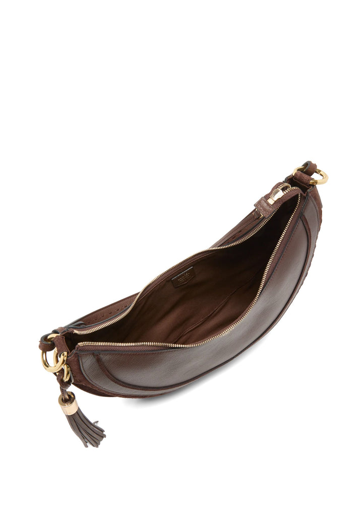 Lancel Sac Hobo Zippé M Cuir Noix De Coco