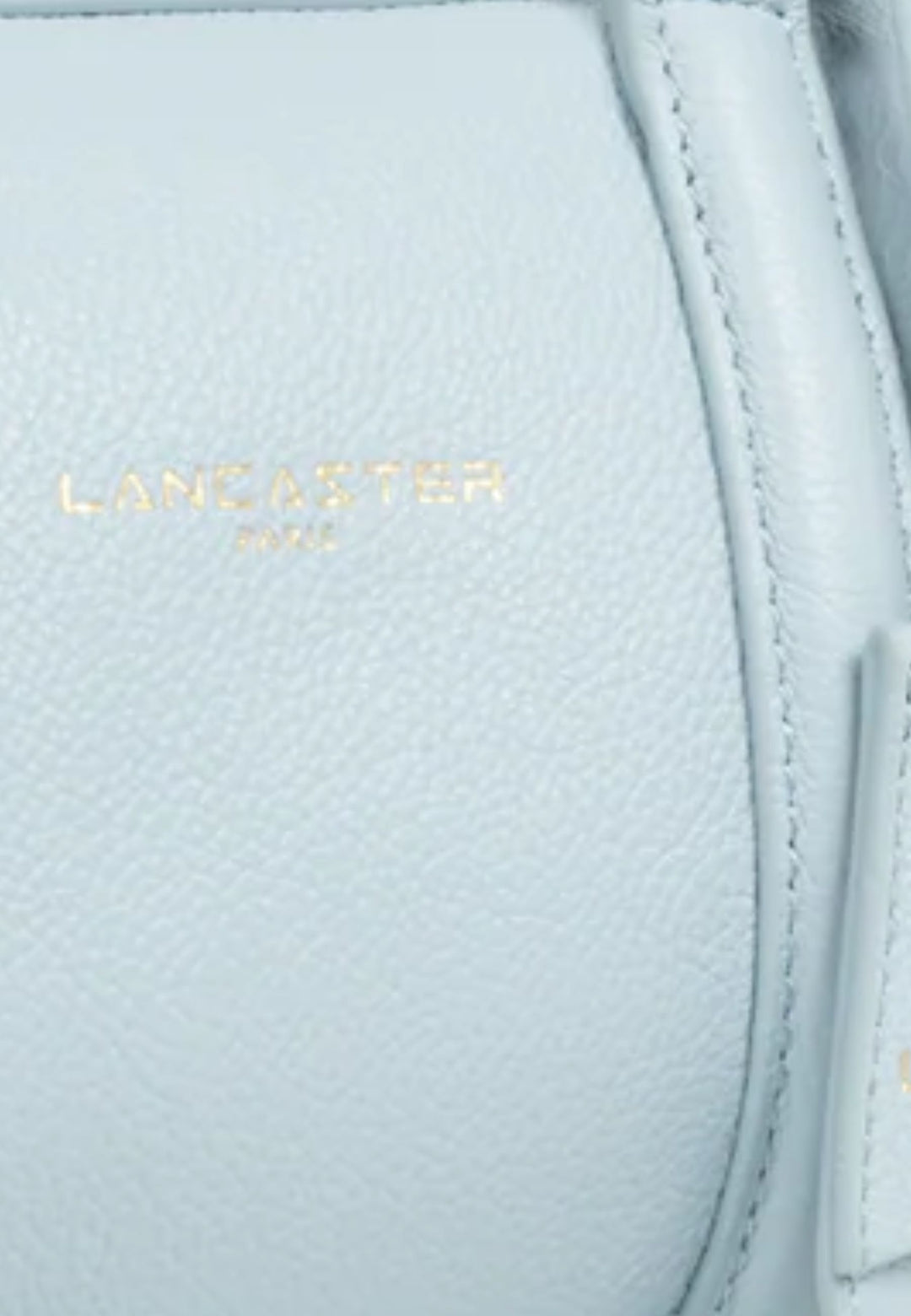 Lancaster Medium Zip-Fastened Barrel Bag Milano Ana 547-102 Smoky Blue