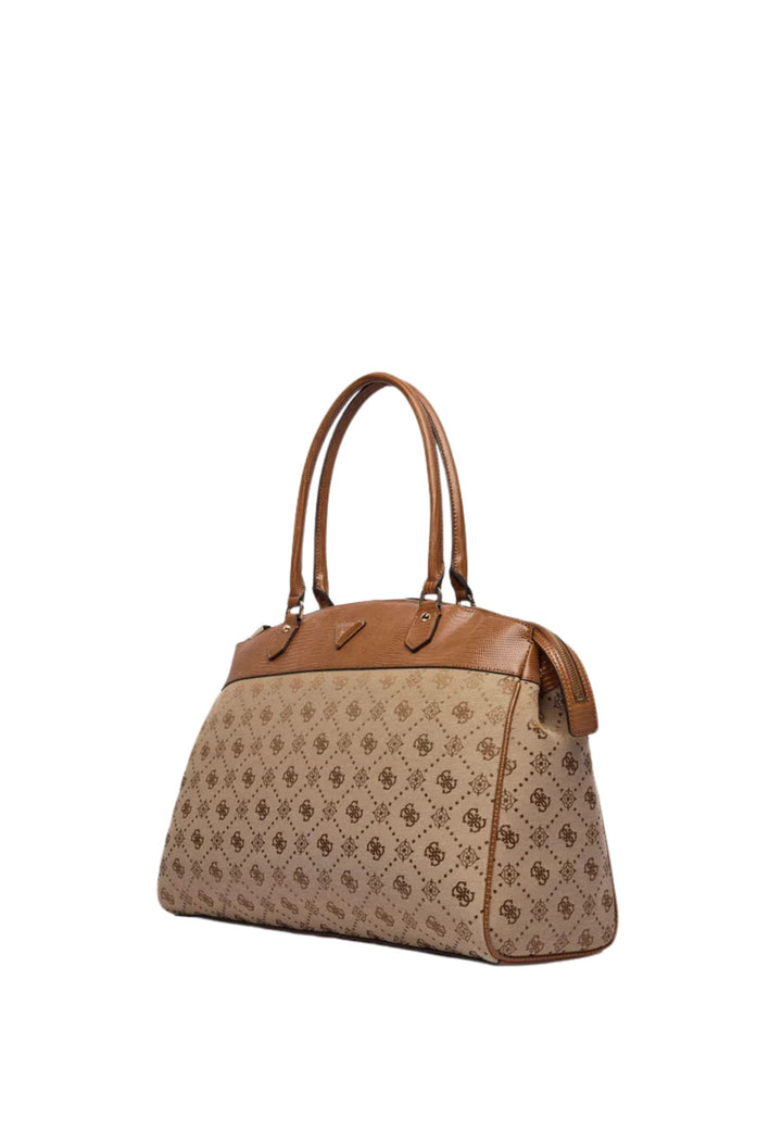Guess Schëllertasche Melinda Logo Deluxe Latte Logo LP9902903