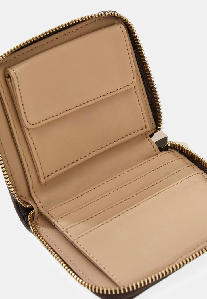 Atspėkite Draugė / Quilted Wallet Paisleigh Zi Espresso QG9883137