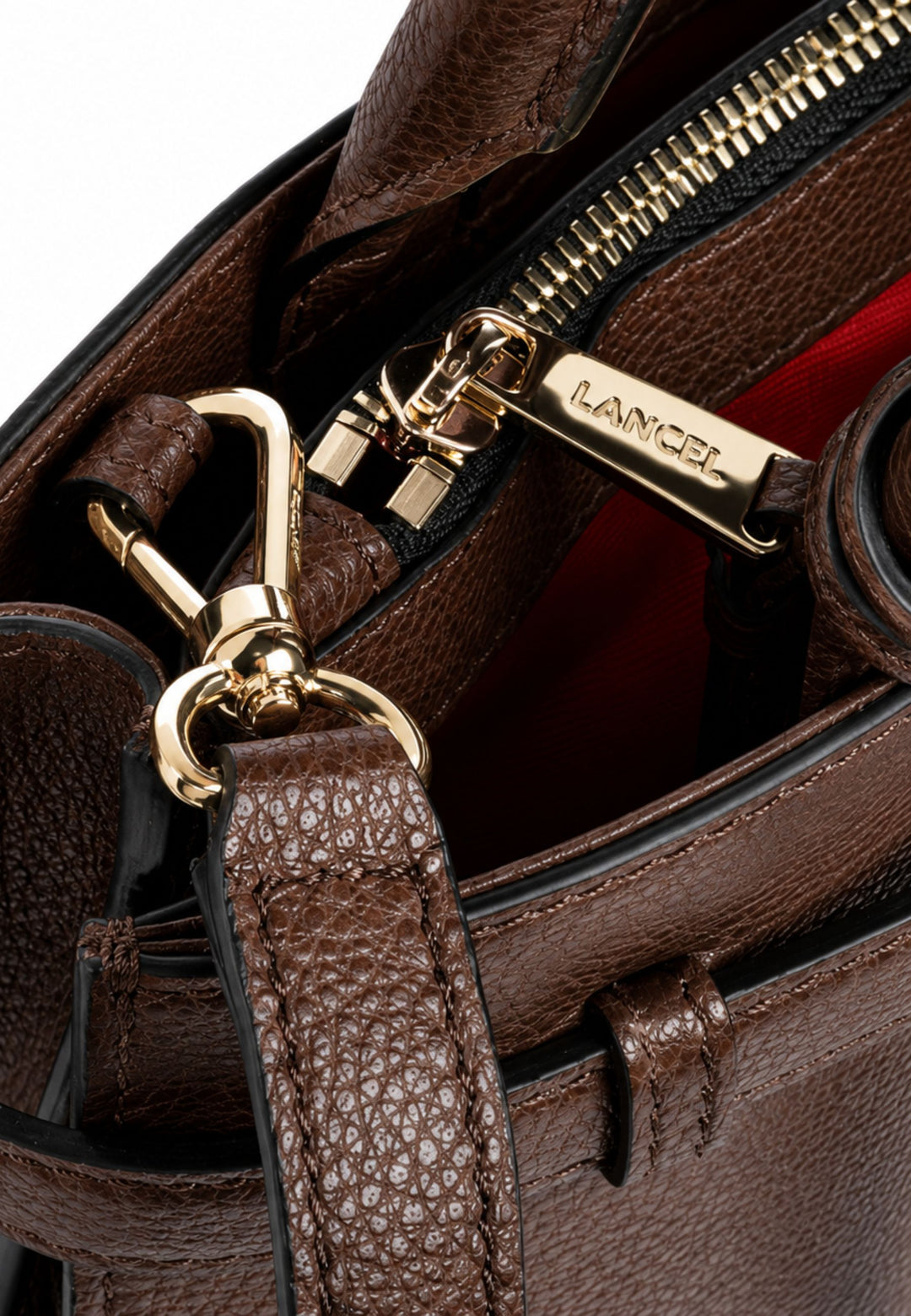 Lancel Faubourg Carryall S Ruka Kokosový ořech