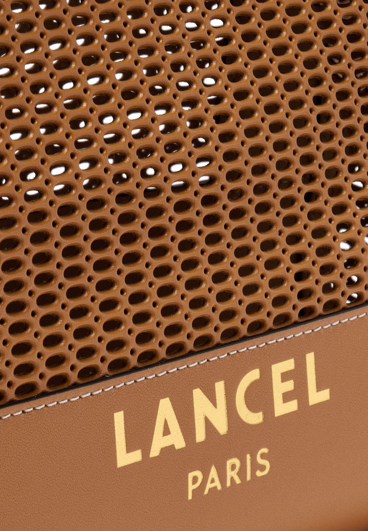 Lancel Cabas L Jour Animation Ajouree Camel Femme