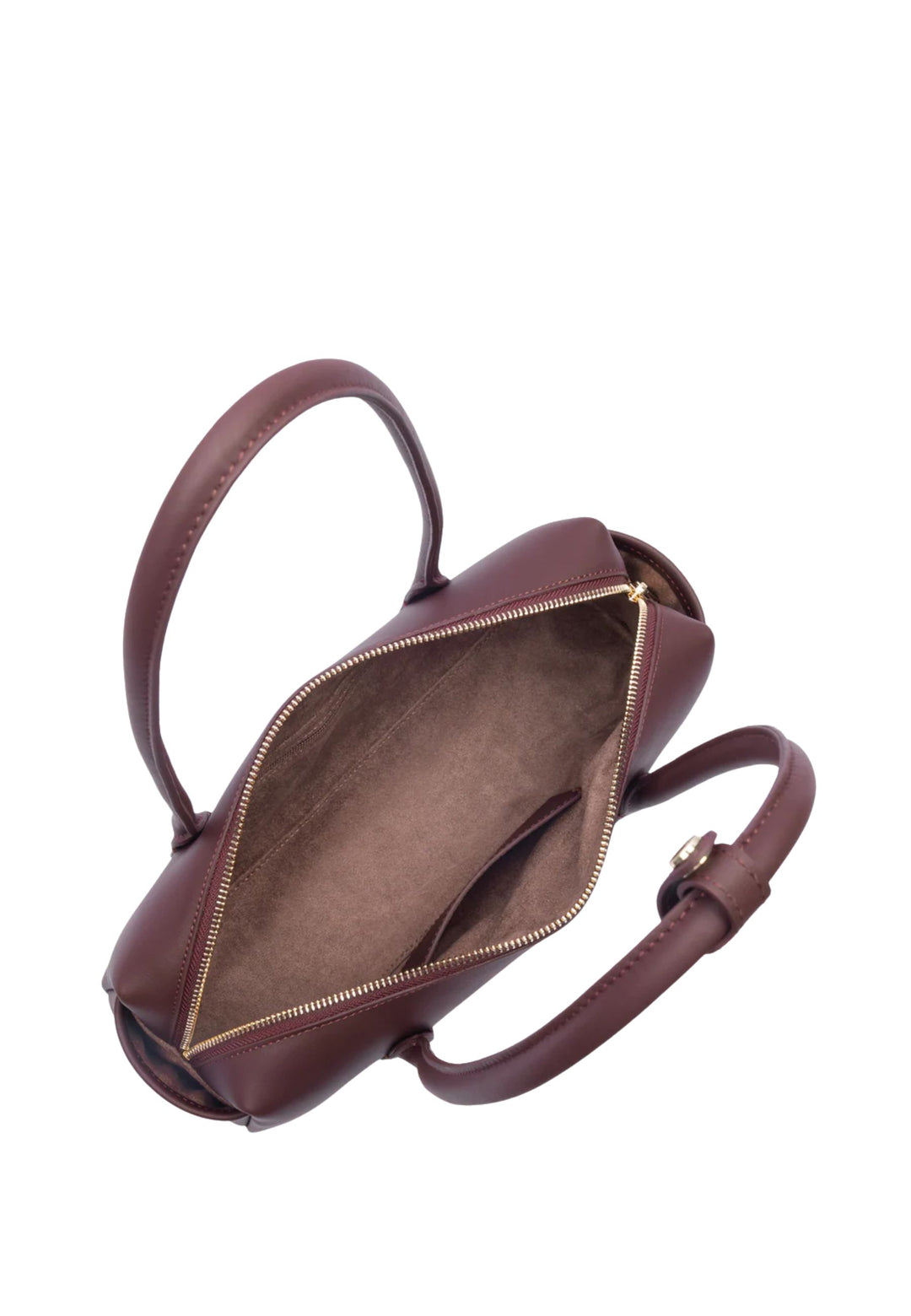 Lancaster Sac trotteur Zippé Donna Cube Bordeaux Foncé