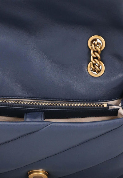 Pinko Sacs à main Love Puff Classic Cl Sheep Nap Bleu A0F2G08Q