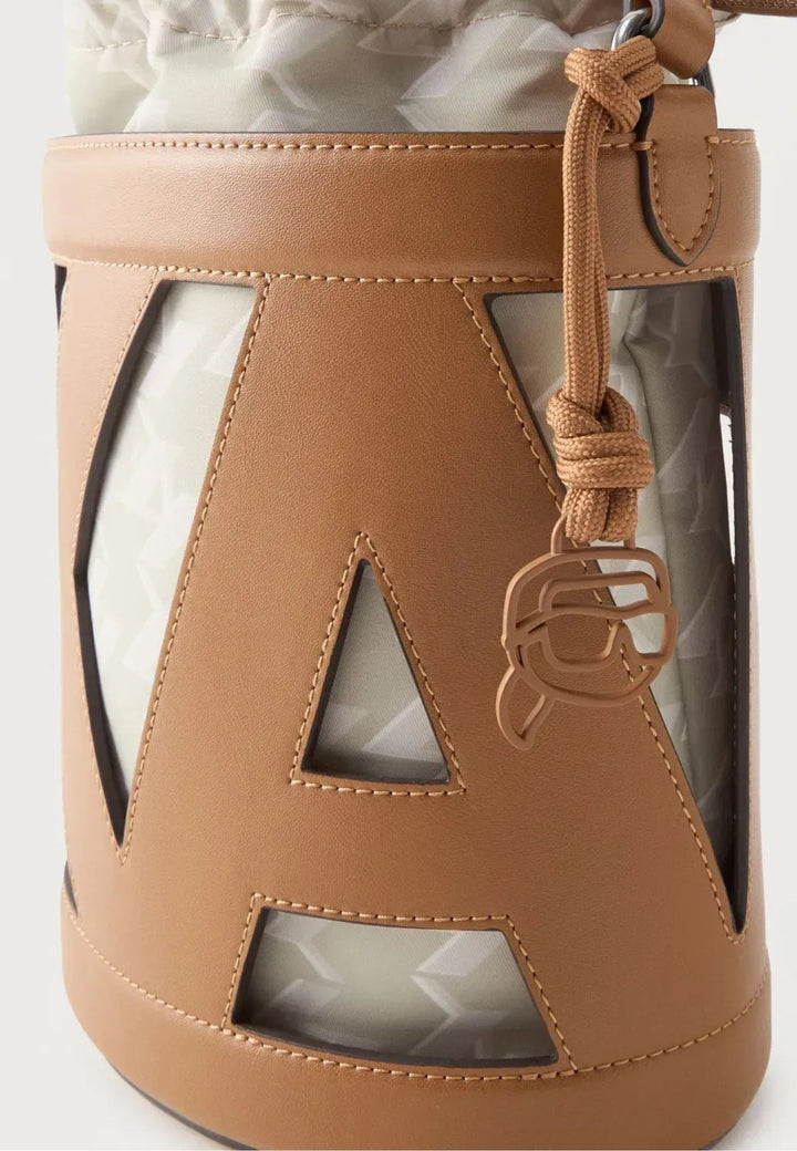 Karl Lagerfeld Sac Seau Ikon Monogramme Crème