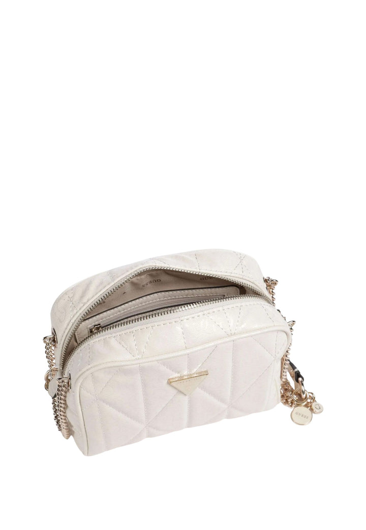 Guess Sac Bandoulière Betula Satchel Off White
