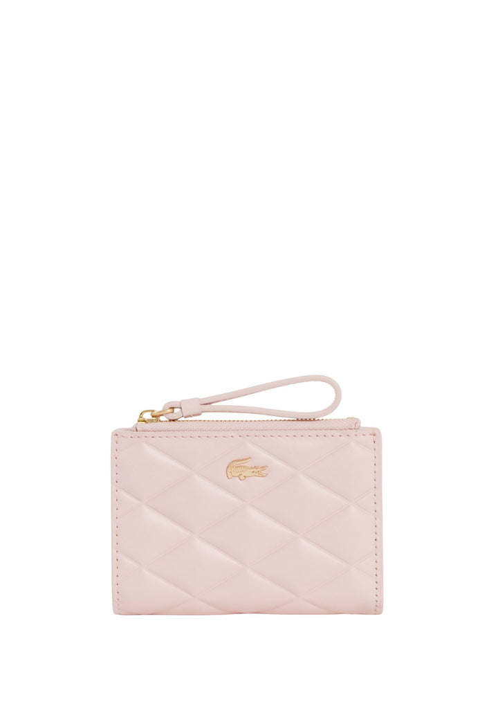 Lacoste Porte-monnaie Crocodelle Cuir NF5121EE Rose Nidus