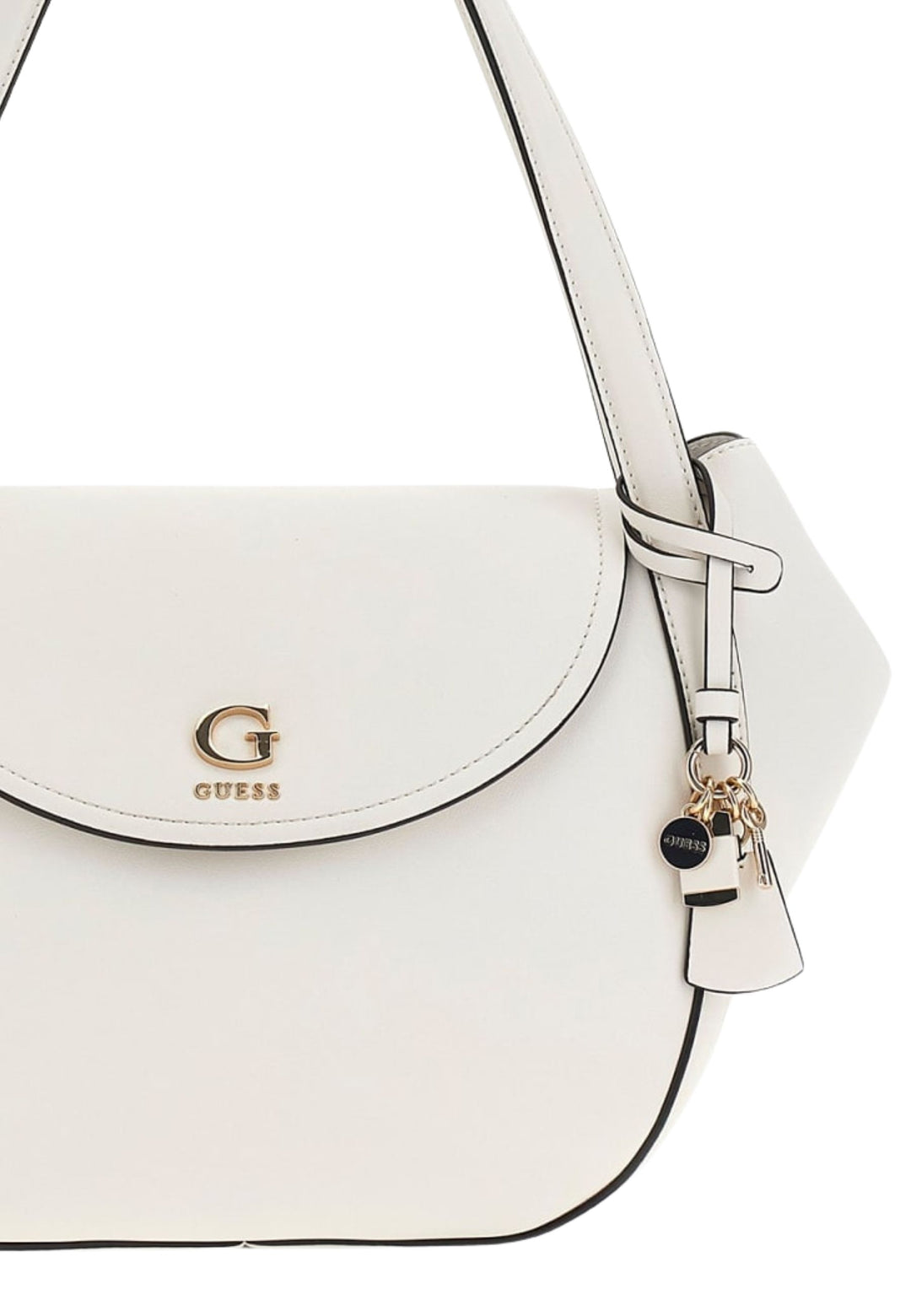 Guess Sac à Rabat Coleen Off White