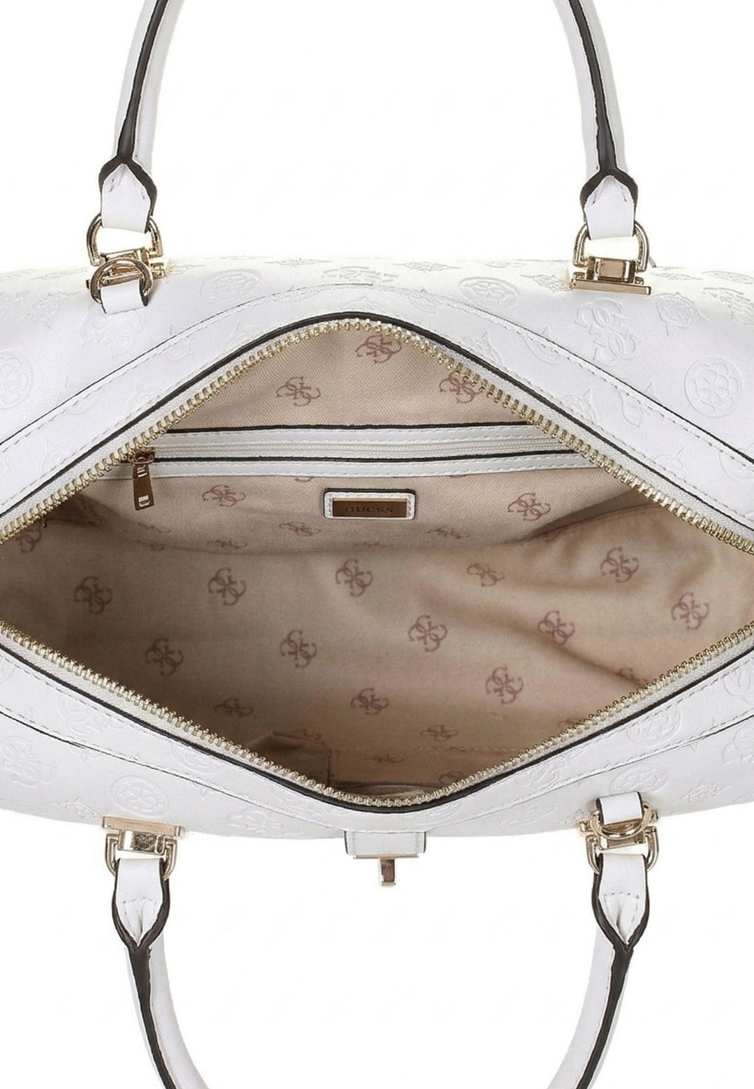 Torebka Guess Peony Classic Kość słoniowa