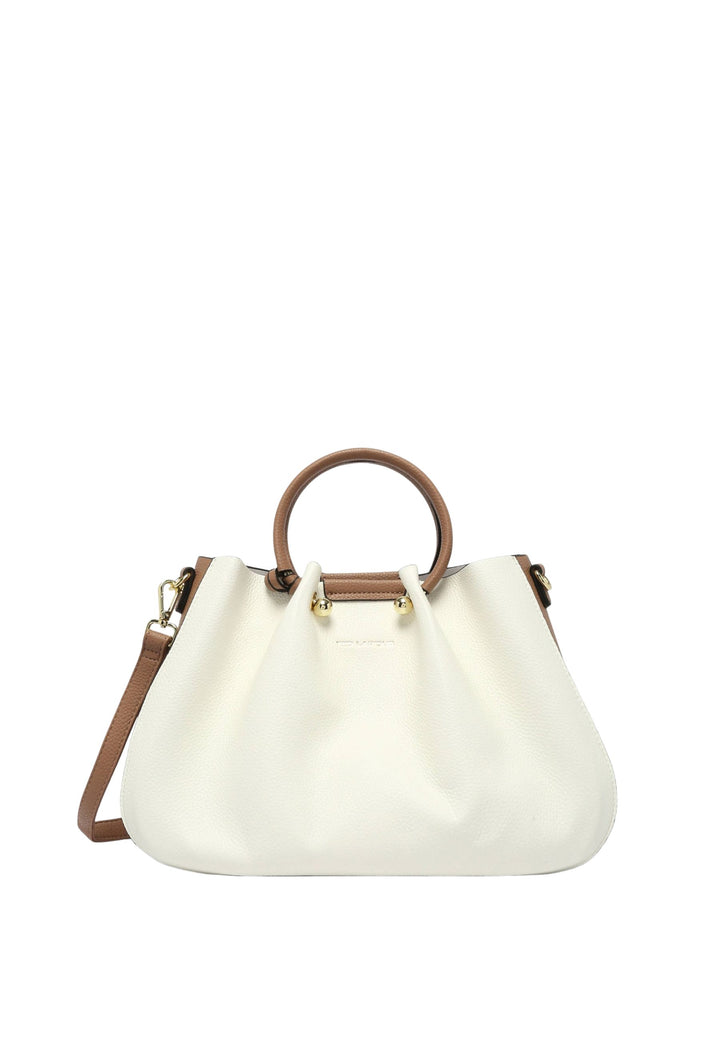 Handväska Ted Lapidus AU8924 Vit/Taupe