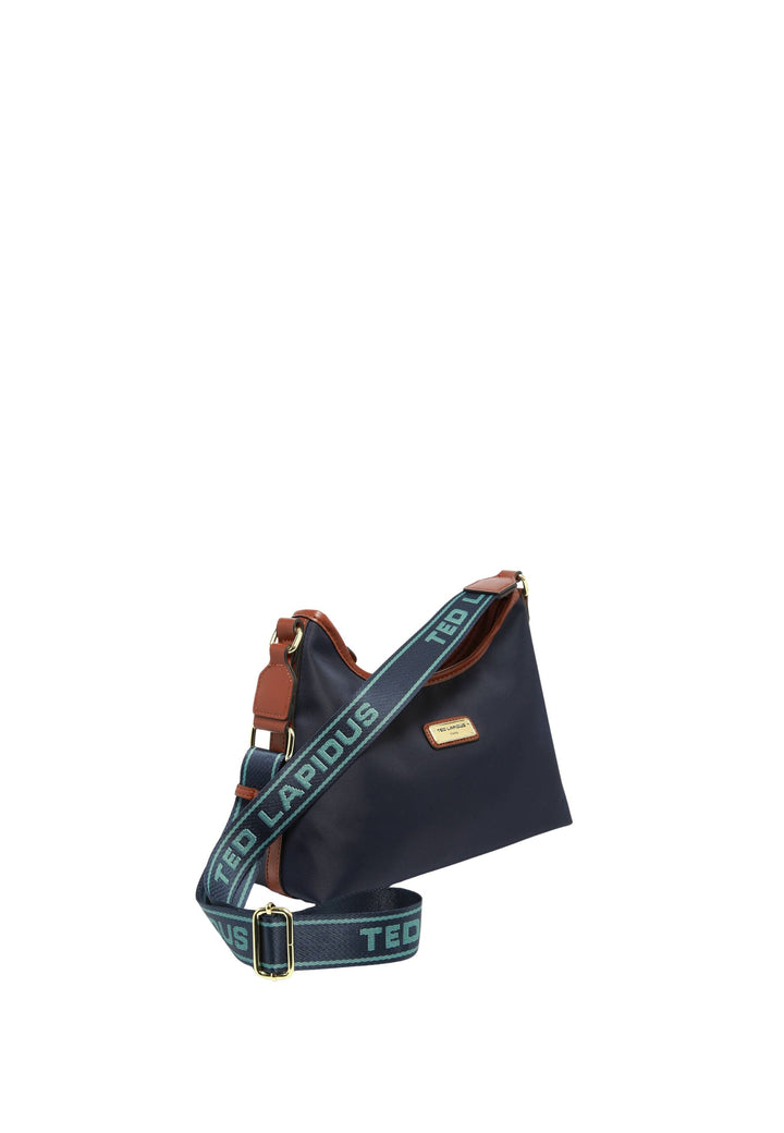Ted Lapidus Sac à main Femme Jaimie DU43504 Marine / Cognac