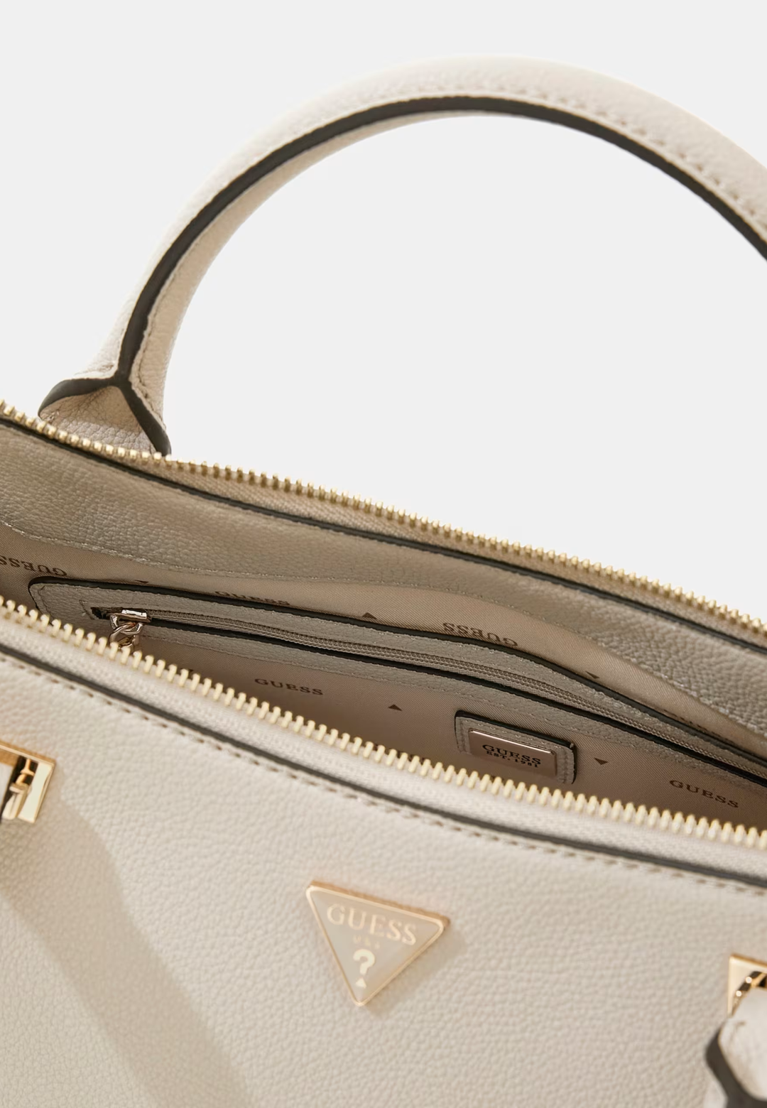 Guess Sac Bandoulière Anadela 3 Comp Satch Light Taupe BG966406