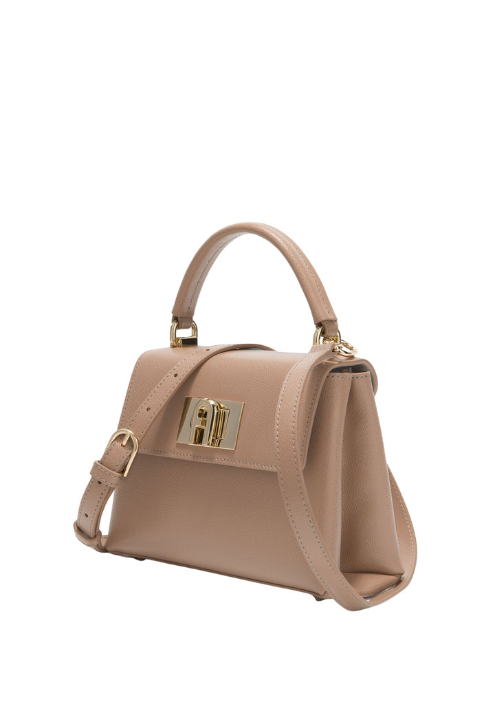 Furla Sacs À Main Mini 1927 Cuir Gris