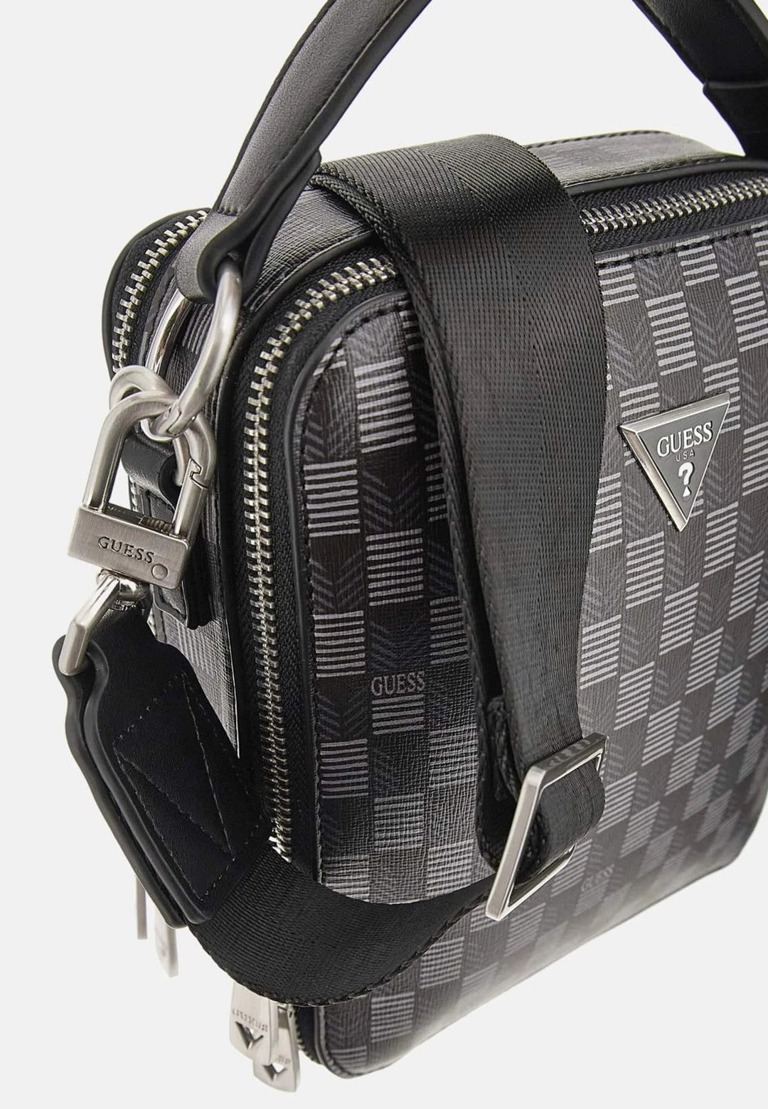 Mochila Guess Torino Medium Bum Ba Preto TOJSP4253