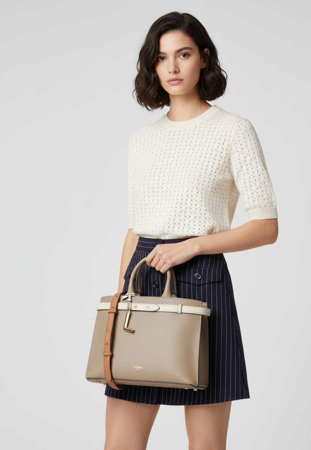 L Lancel Faubourg A13548LLTU käsilaukut Beige