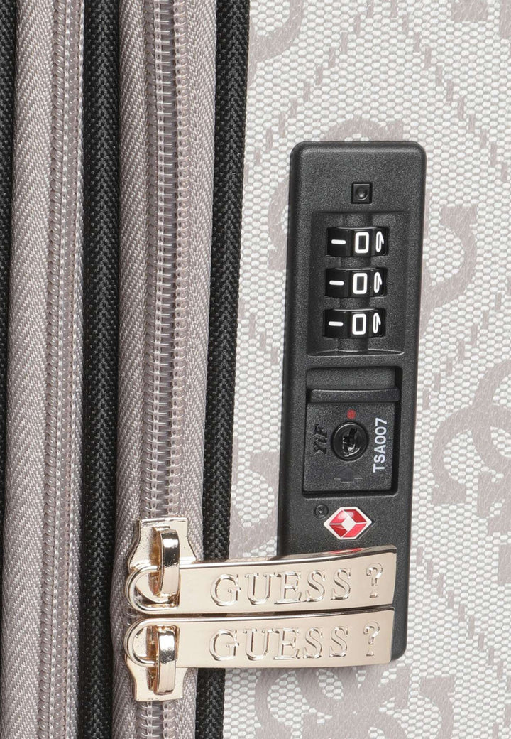 Guess Mala de Higiene Berta Train Slate Logo OB8688988