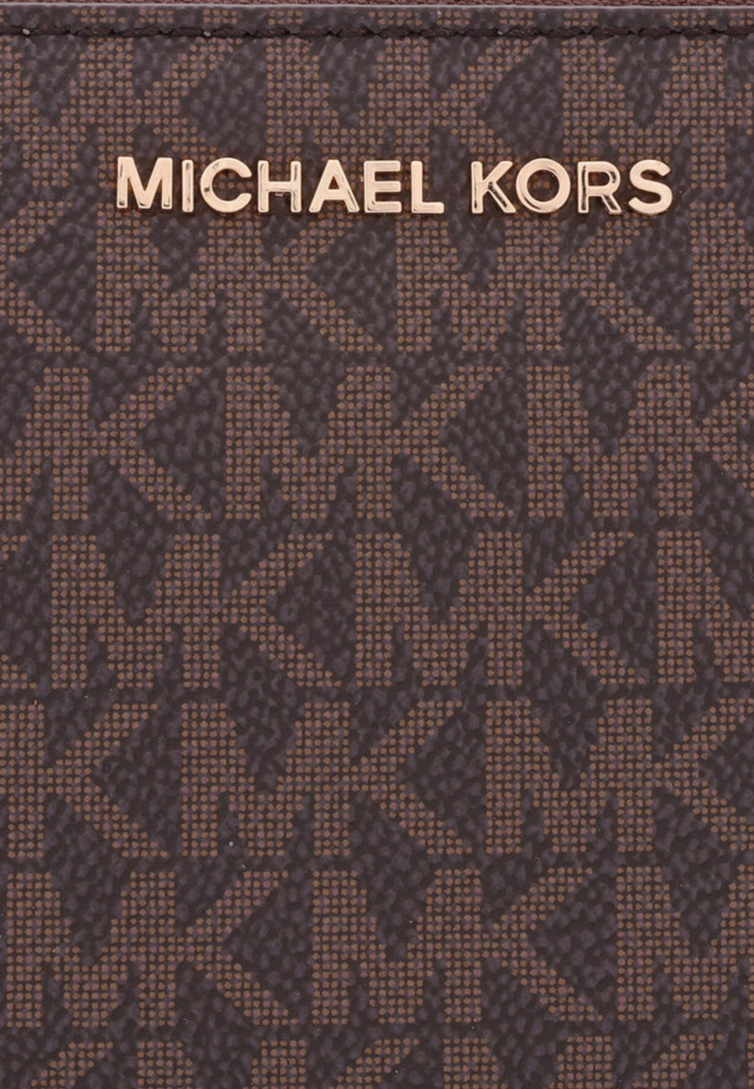 Michael Kors Pochette à dragonne Jet Set 32F1GJ6W4B Marron