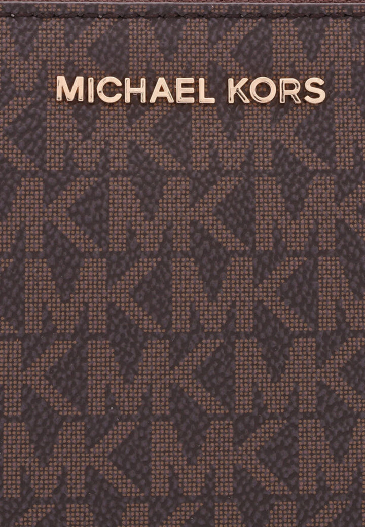 Michael Kors Pochette à dragonne Jet Set 32F1GJ6W4B Marron