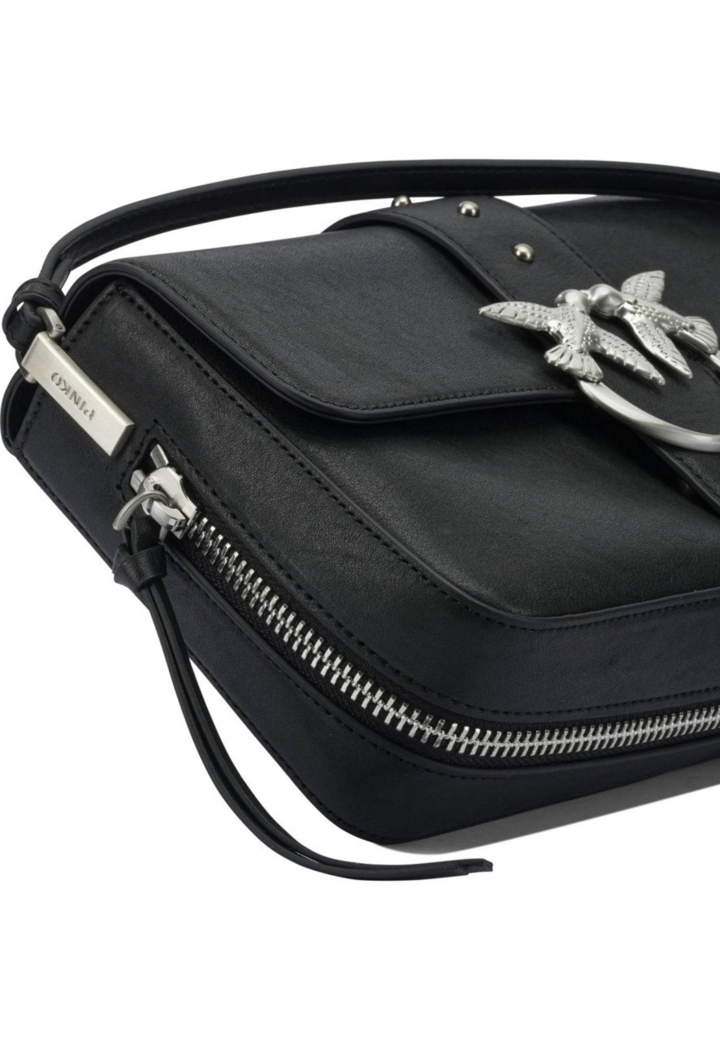 Pinko Sacs à main Love One Slouchy Zip Classic V Noir A2JGZ99E