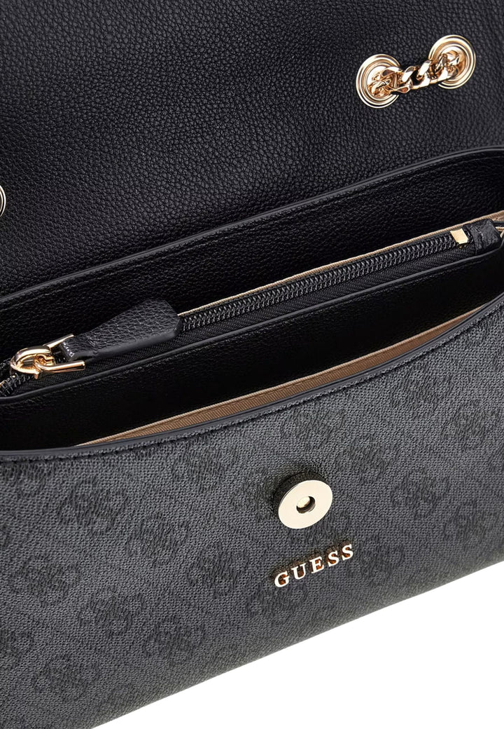 Guess Sac à Rabat Lindsey Coal Logo