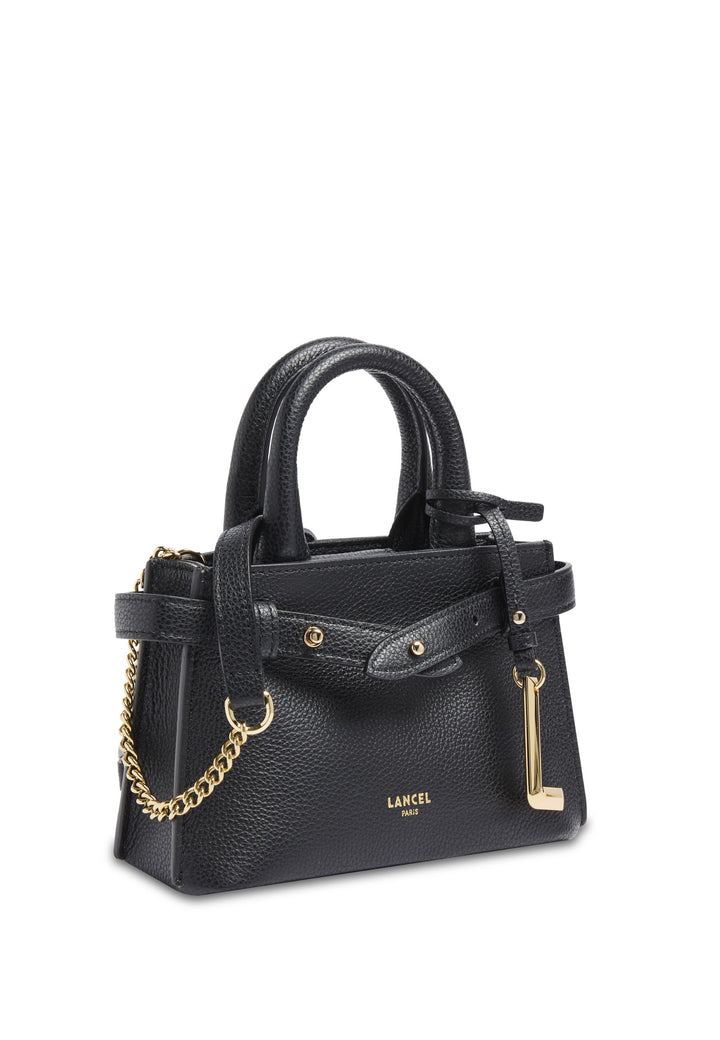 Lancel Faubourg Mini Nákupní taška Kůže Černá