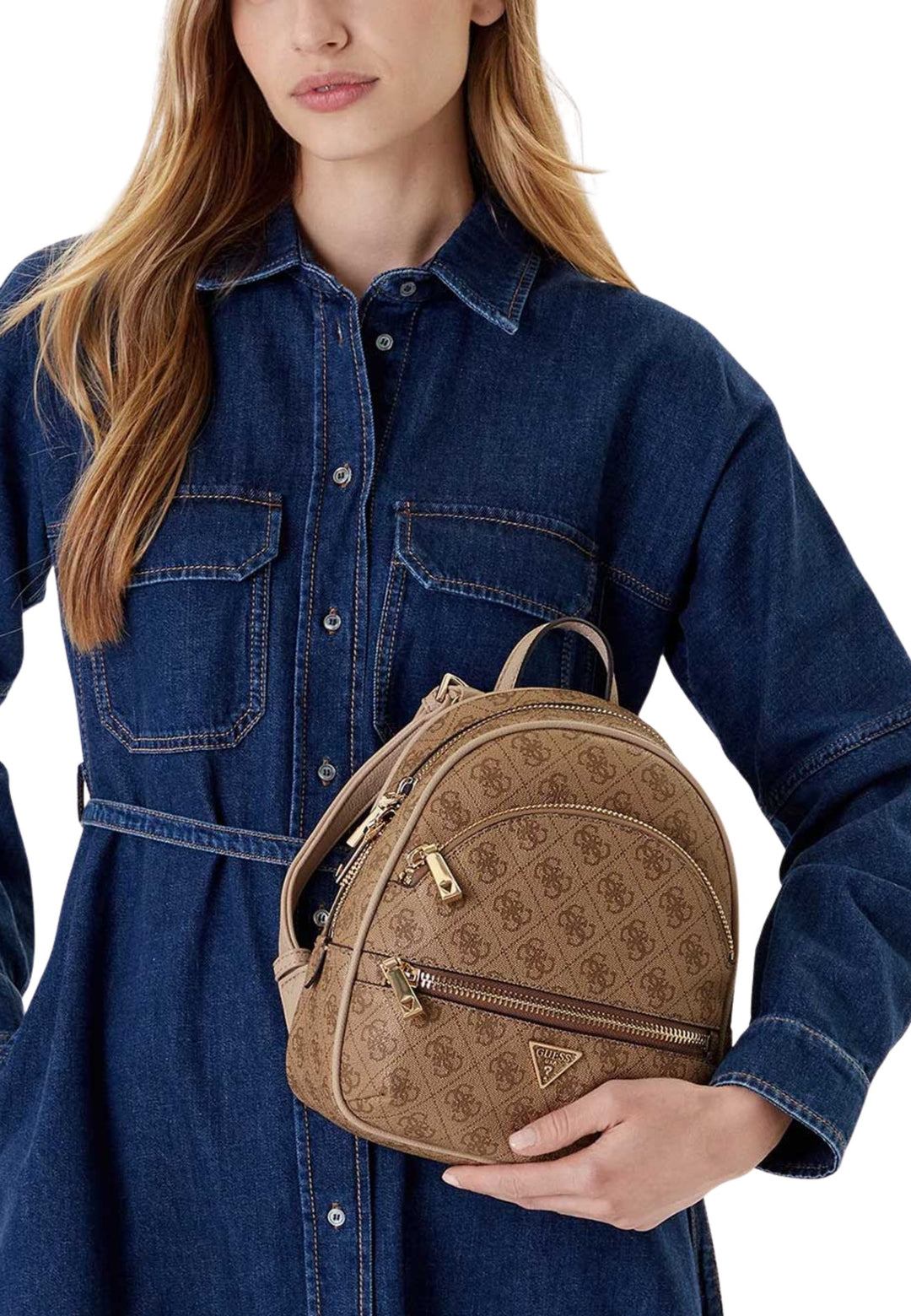 Guess Borsa a tracolla Handbag Latte Logo SG711832