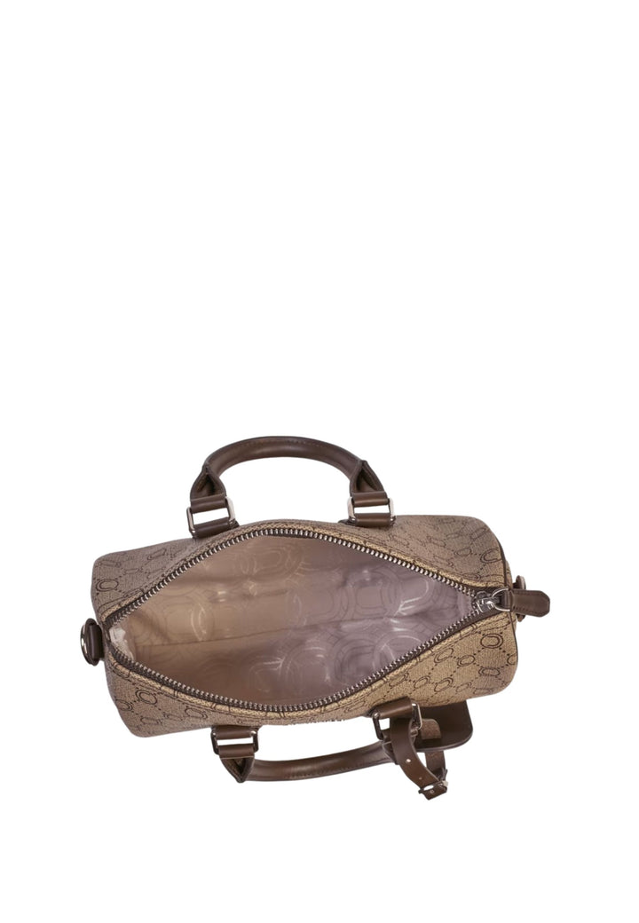 Chabrand Sacoche Icone Gecoate canvas Beige Bruin