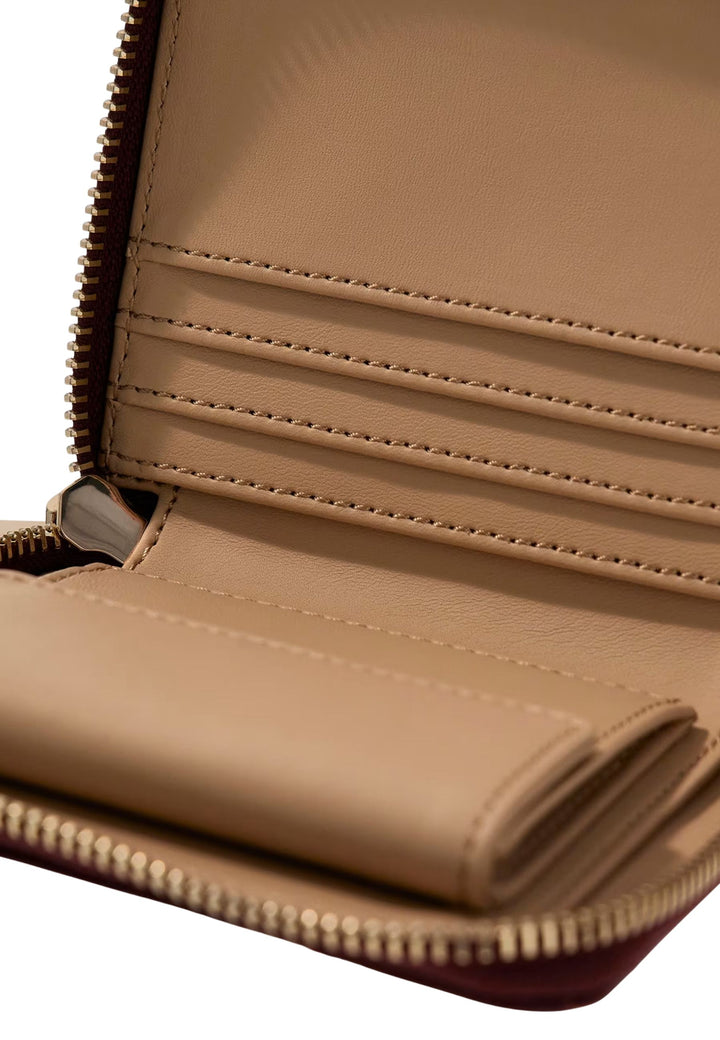 Guess Compagnon / Portefeuille matelassé Paisleigh Burgundy QG9883137