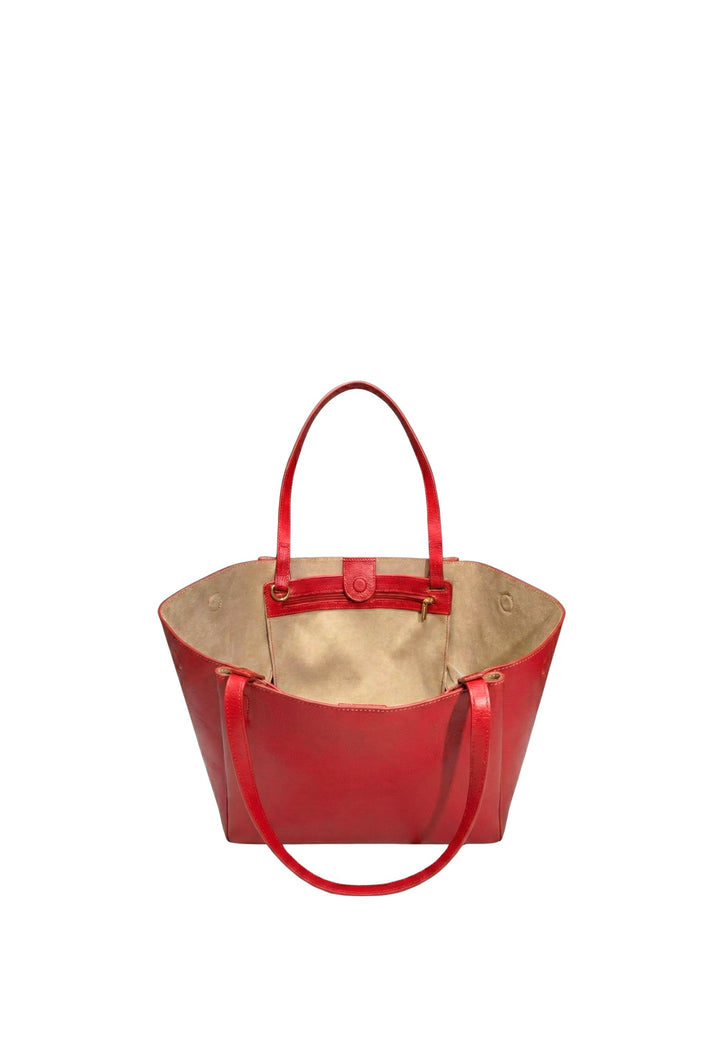 Lancaster Tote bag shoulder M Sierra Haus 538-011 Red