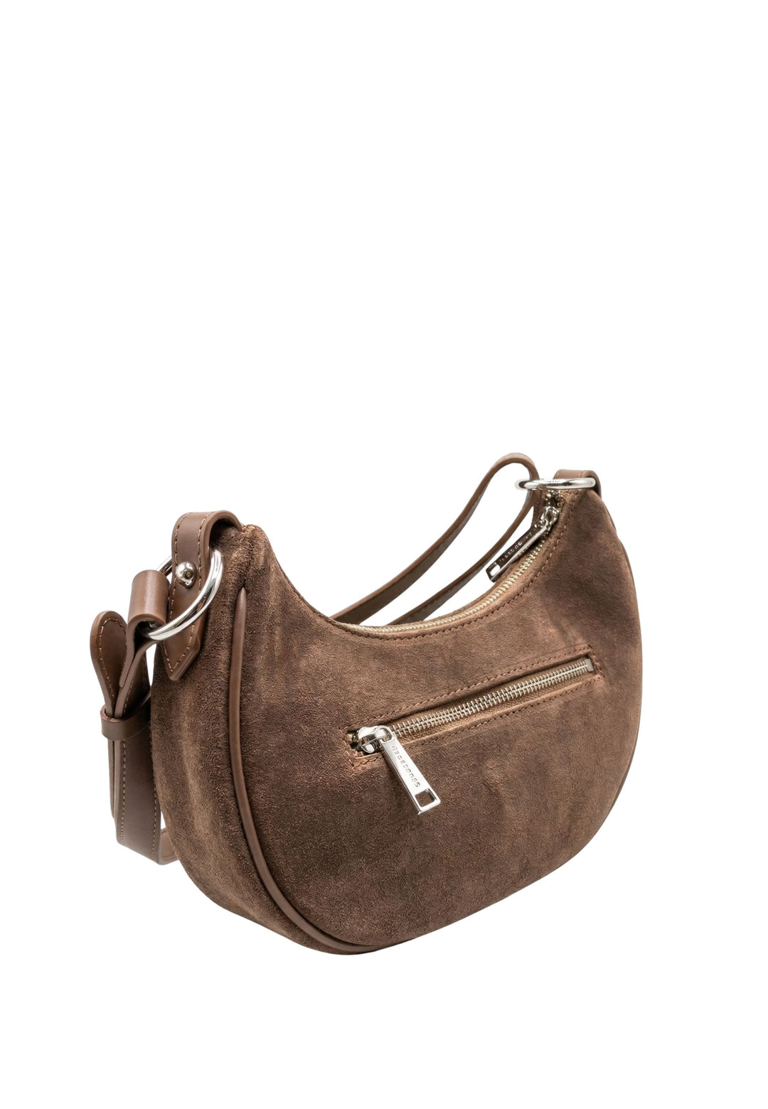 Lancaster Schëllerbeutel Zippé S Suède 480-081 Marron