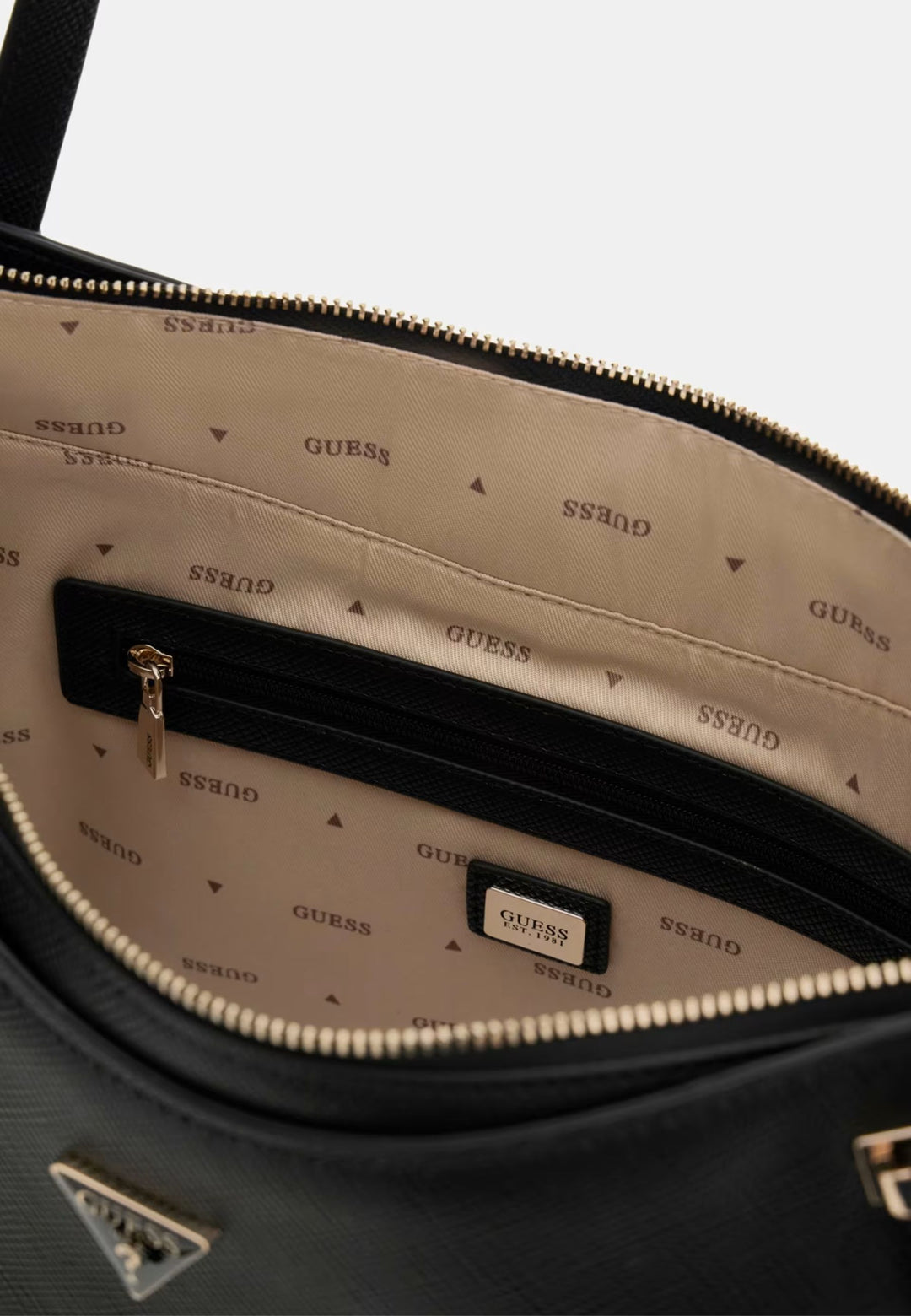 Guess Shopper-Beutel Gilda Schwaarz