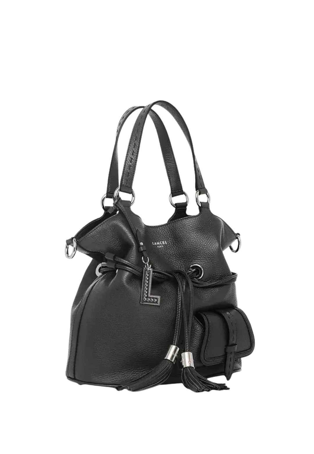 Lancel Torba čez ramo M 1Er Flirt Črna/Srebrna