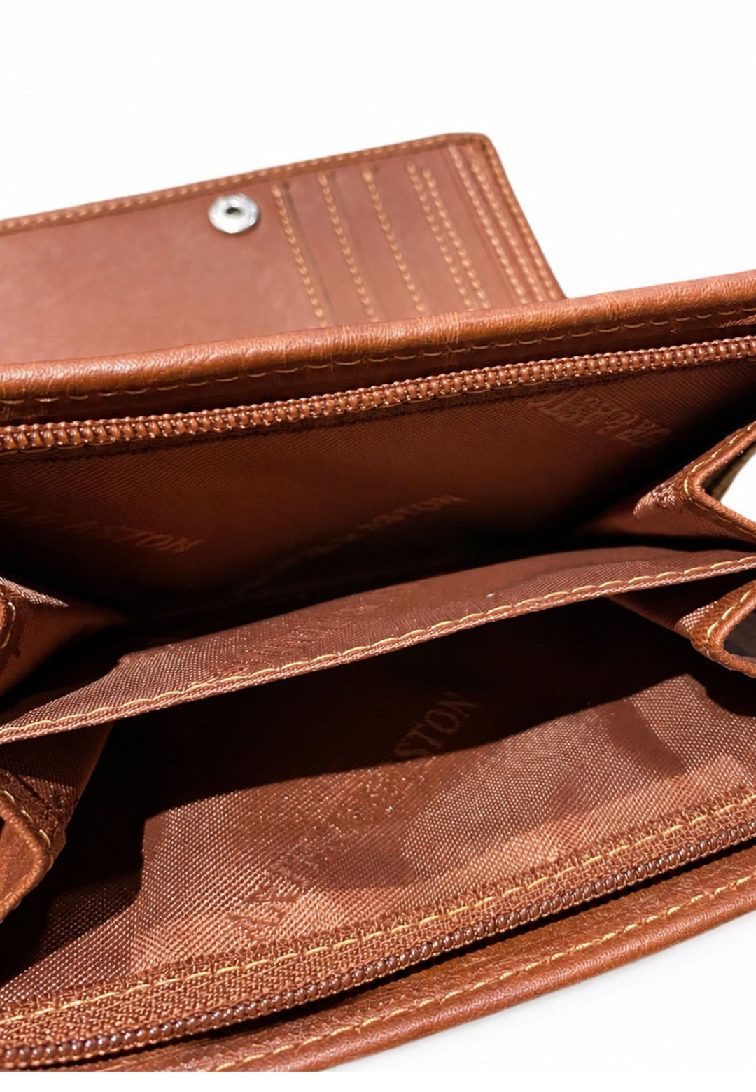 Arthur & Aston Porte Cartes Mixte, Homme, Femme Cognac
