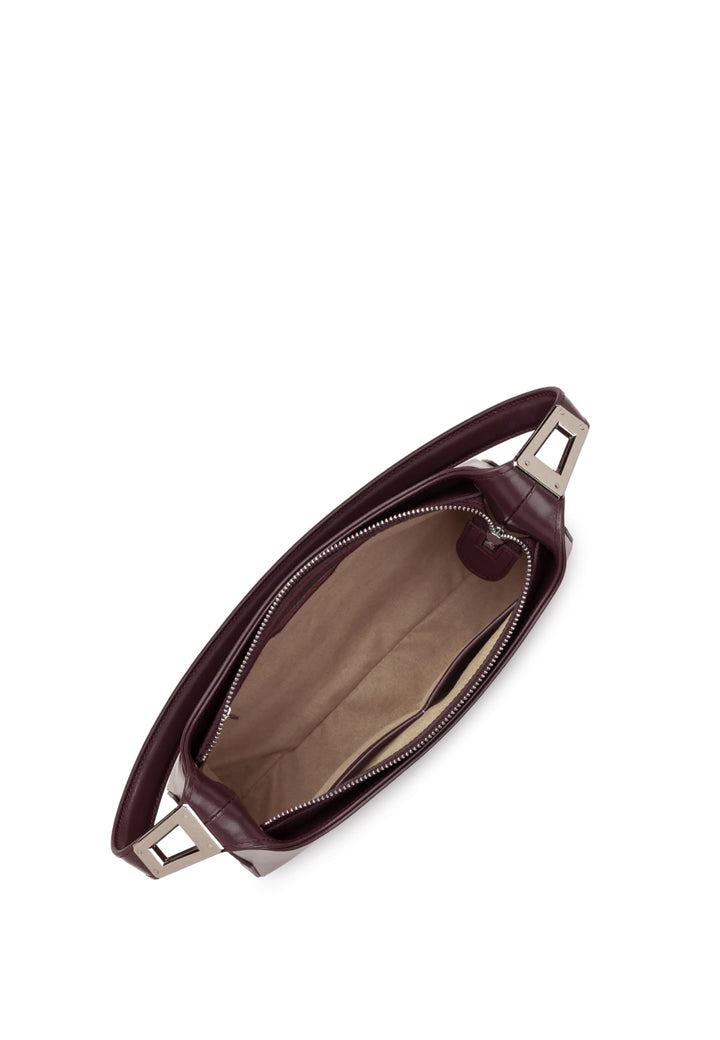 Lancaster Sac à main Zippé M Suave Ace Bordeaux Foncé