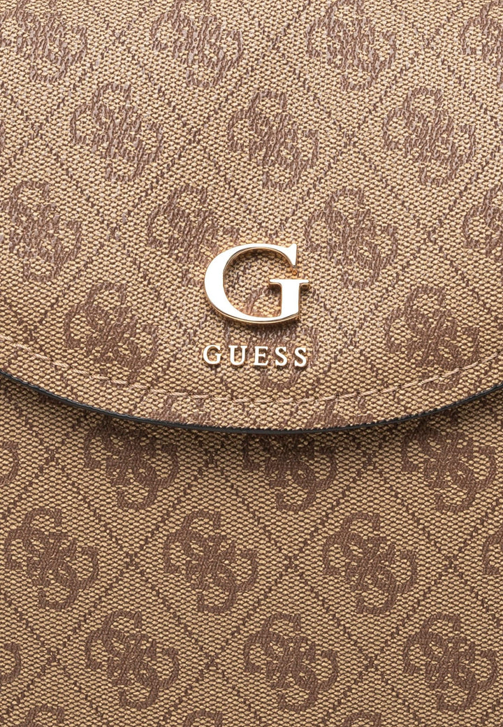 Guess Sac à Rabat Coleen Monogramme Latte Logo