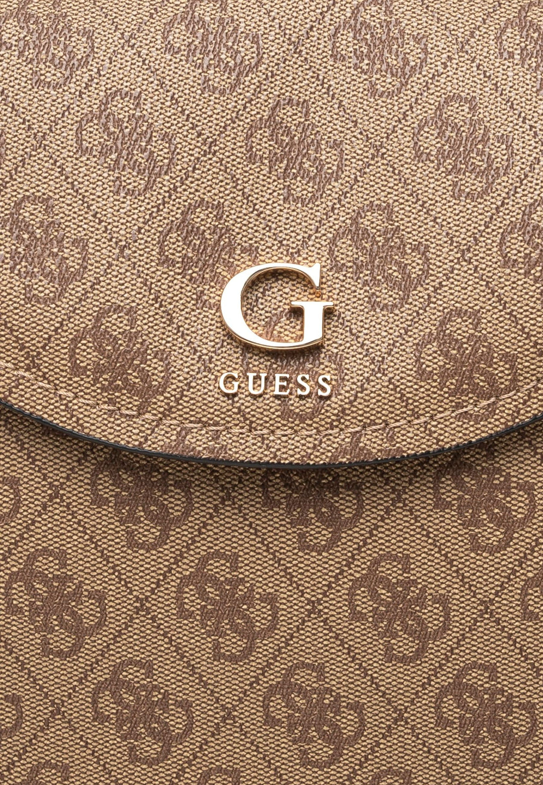 Guess Sac à Rabat Coleen Monogramme Latte Logo