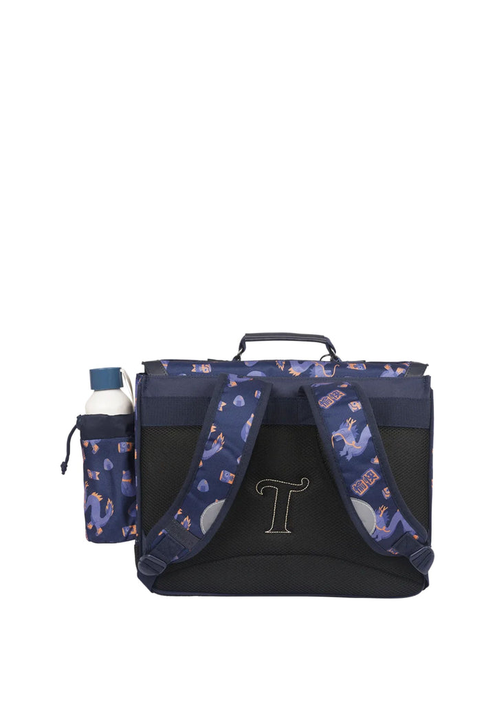 Tann's Cartable 38 cm poche gourde Adam Bleu