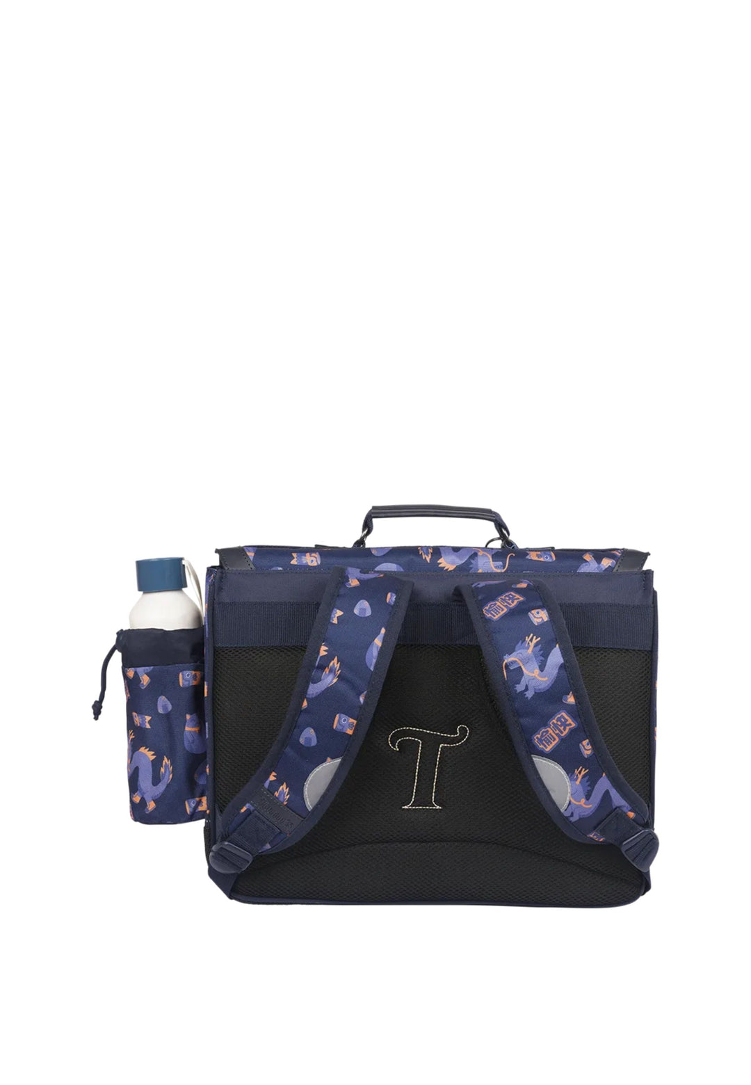 Tann's Cartable 38 cm poche gourde Adam Bleu