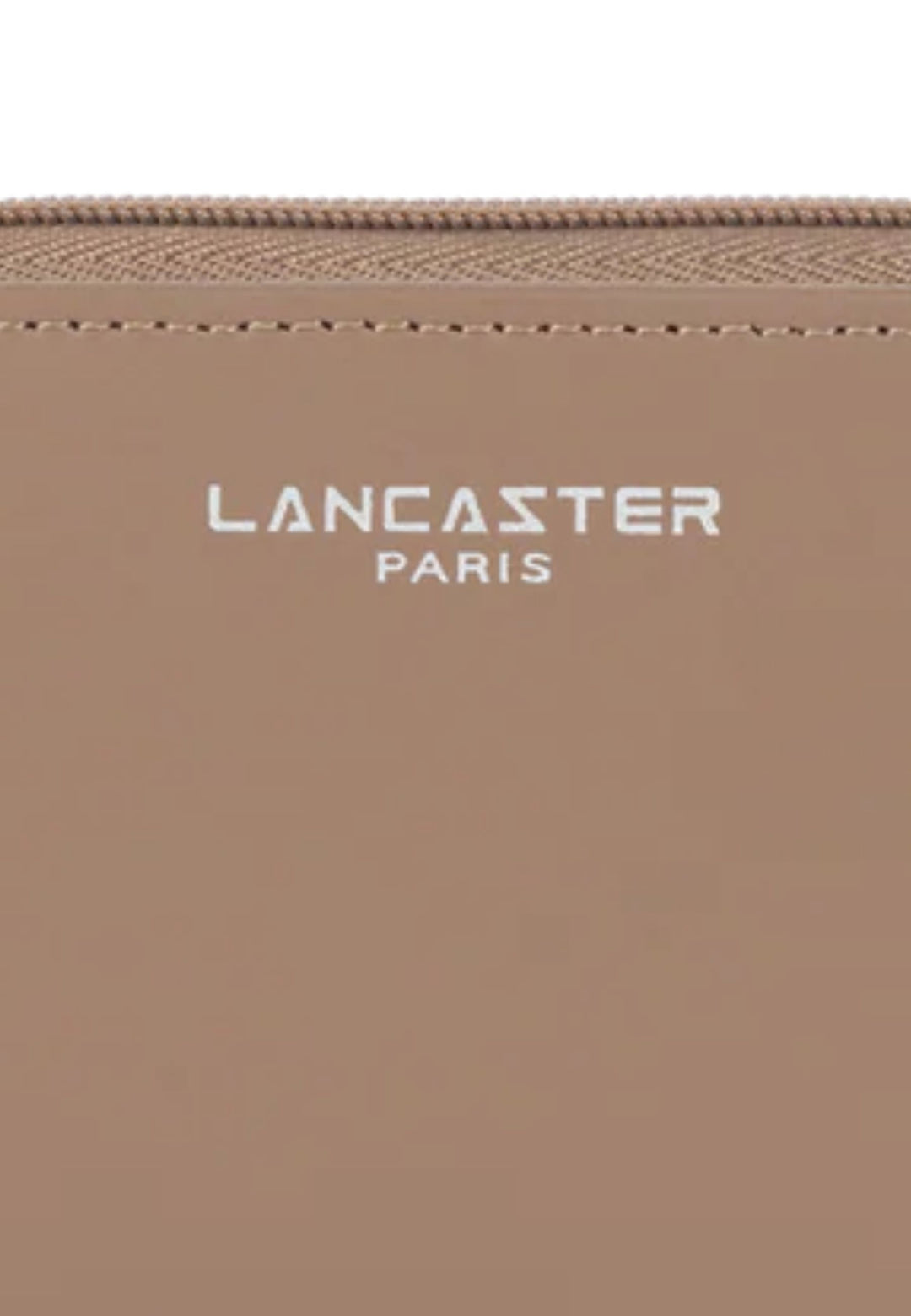 Lancaster Portefeuille dos à dos Zippé autour Smooth 137-17 Praline