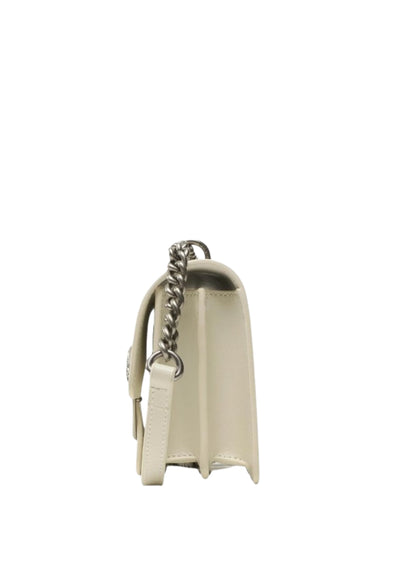 Pinko Mala Love One Mini Dc Vitello Seta Branco A0F1Z14O